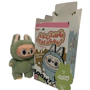 Authentic Exciting Macaron “Green Grape” Labubu